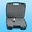 Health Care Logistics Security Drug Case Black Plastic 5-1/4 X 14-13/16 X 17-1/8 Inch, 5-1/4 X 14-1/4 X 16-1/2 Inch Inside - 1444