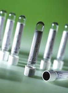 Greiner Bio-One Vacuette Z Serum Sep Clot Activator Venous Blood Collection Tube Serum Tube Clot Activator / Separator Gel Additive 13 X 100 mm 5 mL Gold / Black Ring Pull Cap Polyethylene Terephthalate (PET) Tube - 456018P