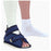 Deroyal Industries Inc Shoe Cast Comfo-Eze Canvas Navy Rocker Sole 10X4.75" Size Medium Ea - 2004-03