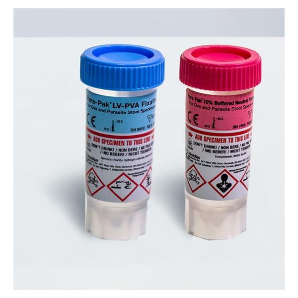 Meridian Diagnostics Para-Pak Transport System Formalin 10% Ea 10/Bx, 12 Bx/Ca - 300112