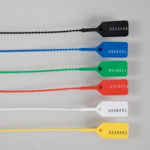 Health Care Logistics Health Care Logistics Easy Pull-Tight Seal Consecutively Numbered Blue Polypropylene 8-7/8 Inch - 18319B