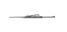 storz - Scleral Depressor Storz Schocket 5-1/3 Inch Length Double-ended Depressor and Marker, Curved Marking End, 6 mm Wide Bar, 2.5 mm Teardrop Shape Tips, Stainless Steel Surgical Grade - E5108