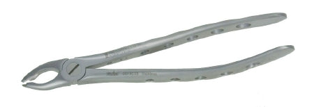 Xcision Upper Premolars - Extracting Forceps Surgical Grade Stainless Steel NonSterile NonLocking Fenestrated Plier Handle - DEFXC35