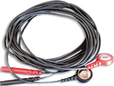Sun Med Replacement Stim Lead Lead 6 feet Snap and Shield Pin - 8-1051-78