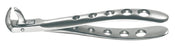 Xcision Lower Molars - Extracting Forceps Stainless Steel NonSterile NonLocking Fenestrated Plier Handle - DEFXC73