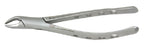 Xcision Upper Pedo - Extracting Forceps Surgical Grade Stainless Steel NonSterile NonLocking Fenestrated Plier Handle Universal Tip - DEFXC150S