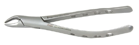 Xcision Upper Pedo - Extracting Forceps Surgical Grade Stainless Steel NonSterile NonLocking Fenestrated Plier Handle Universal Tip - DEFXC150S