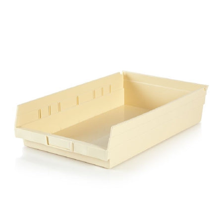Health Care Logistics - Shelf Bin Ivory Plastic 4 X 11-1/8 X 17-7/8 Inch - 1456I