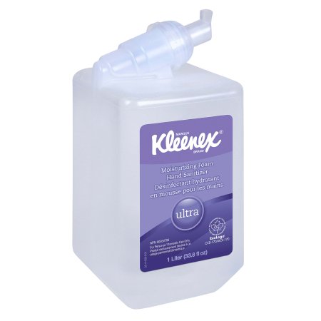 Kimberly Clark Kleenex Ultra Hand Sanitizer 1,000 mL Ethyl Alcohol Foaming Dispenser Refill Bottle - 34700