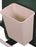 Harloff Trash Can 2 gal. Rectangular Plastic Open Top - VS-8QWASTE