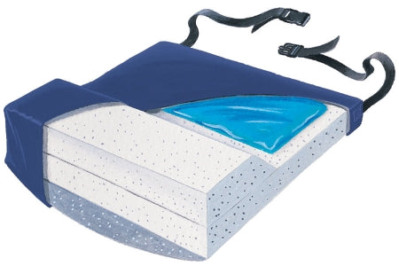 Skil-Care Skil-Care Anti-Thrust Seat Cushion 16 W X 16 D Inch Foam / Gel - 757108