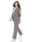Landau Uniforms - Warm-Up Jacket Steel Gray Medium Hip Length Reusable - 75221GREYMED