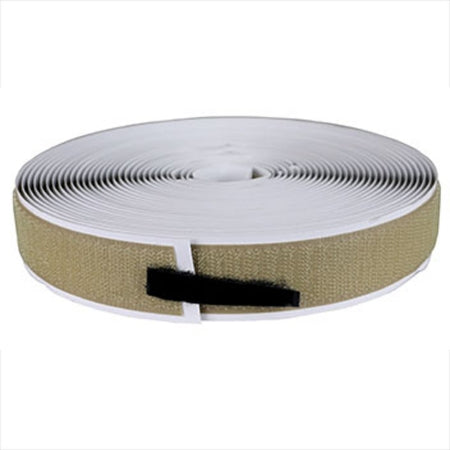 Velcro Brand - Self-Adhesive Hook 0.2 X 1 X 360 Inch, 1 Inch Hook Tan - 24-7012T
