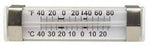 PANTek Technologies LLC Fisherbrand Dual-Scale Refrigerator / Freezer Thermometer Fahrenheit / Celsius -40° to +80°F (-40° to +25°C) Without External Probe Wall Mount Does Not Require Power - 13201966