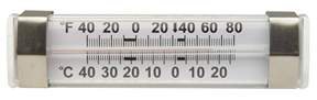 PANTek Technologies LLC Fisherbrand Dual-Scale Refrigerator / Freezer Thermometer Fahrenheit / Celsius -40° to +80°F (-40° to +25°C) Without External Probe Wall Mount Does Not Require Power - 13201966