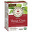 Throat Coat - Herbal Supplement Organic Slippery Elm Bark / Organic Licorice Root 760 mg Strength Tea Bag 16 per Box - 03291700013