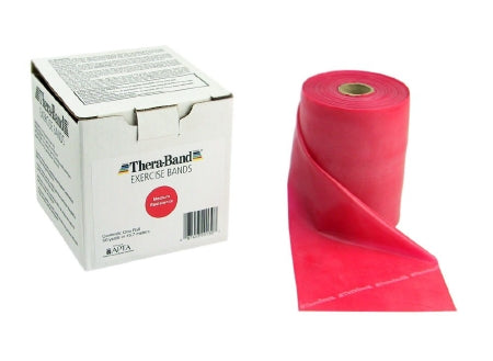 Patterson Medical Supply Thera-Band Exercise Resistance Band Red 50 Yard Level 2 Resistance - 566166