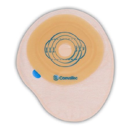 Convatec Esteem + Filtered Ostomy Pouch One-Piece System 8 Inch Length 13/16 to 2-3/4 Inch Stoma Closed End Trim to Fit - 416701