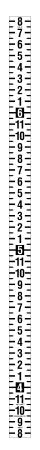 Accuform Signs - Measurement Tape 80 Inch Reusable Inches / Centimeters - PTR428
