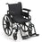 Drive Medical Viper Plus GT Lightweight Wheelchair Dual Axle Full Length Arm Flip Back, Padded, Removable Arm Style Mag Wheel Black 18 Inch Seat Width 300 lbs. Weight Capacity - PLA418FBFAARAD-SF