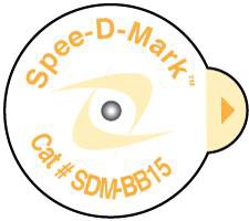 Spee-D-Mark - Skin Marker Yellow / White 1.5 mm BB - SDM-BB15