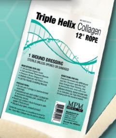 MPM Medical Triple Helix Collagen Dressing Rope Collagen 12 Inch - P00312