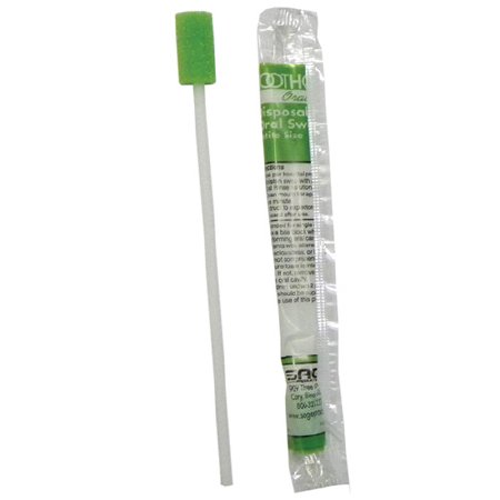 Toothette - Petite Oral Swabstick Foam Tip Untreated - 6005