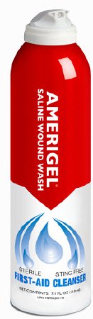 Amerigel Wound Wash - Wound Cleanser 4 oz. Spray Can Sterile - A50114