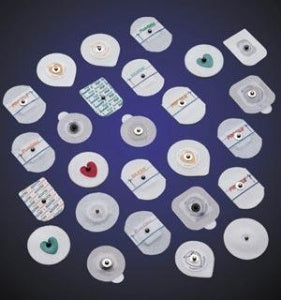 Conmed Cleartrace EKG Snap Electrode Stress Testing Non-Radiolucent 50 per Pack - 1700-050