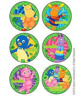 Medibadge Kids Love Stickers 75 Per Unit The Backyardigans Sticker - 1470P