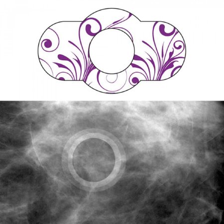 Spee-D-Ring - Skin Marker Purple / White 0.5 Inch Inside Ø - SDG-PM612