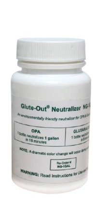 Civco Medical Instruments Glute-Out OPA / Glutaraldehyde Neutralizer RTU Powder 2 oz. Bottle Single Use - 610-1045
