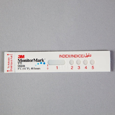 Health Care Logistics Monitormark Product Exposure Indicator MonitorMark Fahrenheit / Celsius From 41°F (5°C) and Above Adhesive Temperature Sensor Surface Mount Does Not Require Power - 8201-01