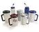 Care Line Whirley-DrinkWorks! Graduated Drinking Mug 20 oz. Clear Cup / Granite Lid Plastic Reusable - 60497