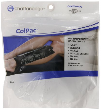 Chattanooga ColPaC Cold Pack General Purpose Half Size 6-1/2 X 11 Inch Polyurethane Reusable - 1562