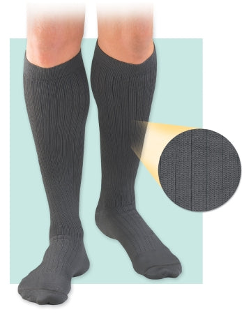 BSN Medical Activa Compression Socks Knee High Small Black Closed Toe - H3461
