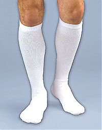 JOBST Activa CoolMax - Compression Socks Knee High Large White Closed Toe - H31213