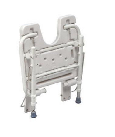 HealthSmart - Shower Chair Fixed Handle Without Backrest 16-1/4 Inch Seat Width - 522-3700-1900