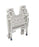 HealthSmart - Shower Chair Fixed Handle Without Backrest 16-1/4 Inch Seat Width - 522-3700-1900