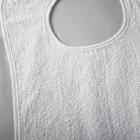 Standard Textile Bib Self Close Reusable 100% Cotton - 97110300