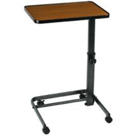 Mabis Healthcare Overbed Table Tilt-Top 25-1/2 to 38-1/2 Inch Height Range 25-1/2 to 38-1/2 Inch Height Range - 553-4056-0400