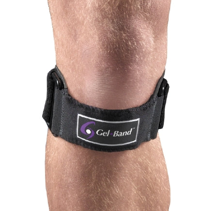 BSN Medical GELBAND Patella Strap One Size Fits Most Buckle Closure 11 to 18 Inch Circumference 11 to 18 Inch Left or Right Knee - 37-500UNBLK