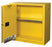 VWR International Sure-Grip Flammable Liquids Cabinet Counter Top Steel 1 Shelf Key Lock - 97006-122