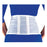 FLA Orthopedics Cool-Lightweight - Back Support Medium Hook and Loop Closure 33 to 36 Inch Waist Circumference 7 Inch Height Adult - 31-701MDSTD