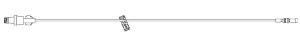 LifeShield - Extension Set 7 Inch Tubing 1 Port 0.7 mL Priming Volume DEHP-Free - 1492928