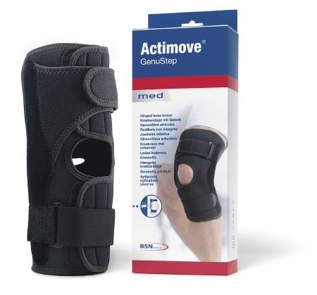 BSN Medical Prolite Hinged Knee Brace X-Large Counter Strapping System 20 to 21 1/2 Inch Circumference Left or Right Knee - 7568929