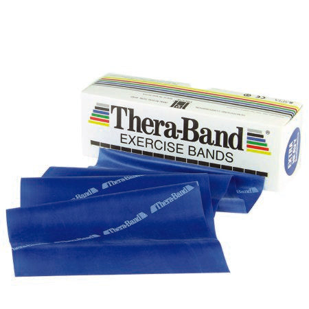 TheraBand - Exercise Resistance Band Blue 5 Inch X 6 Yard Heavy Resistance - 10-1003