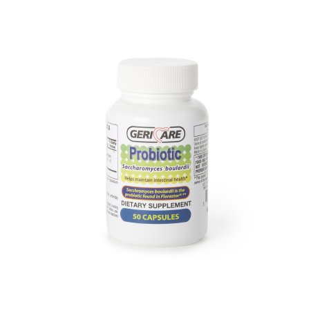 Geri-Care - Probiotic Dietary Supplement 50 per Bottle Capsule - McKesson - 57896086905