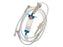 Selec-3 EMS - Primary IV Administration Set with Extension Set 10, 15, 60 Drops / mL Drip Rate 82 Inch Tubing 2 Ports - B72-102