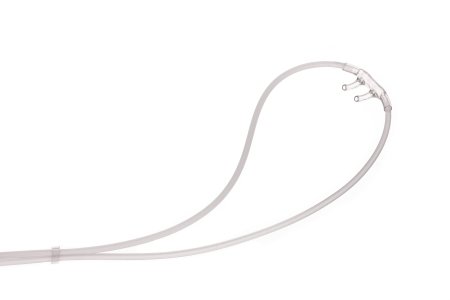 Softech Plus - Nasal Cannula Continuous Flow Pediatric Curved Prong / NonFlared Tip - HUD1872